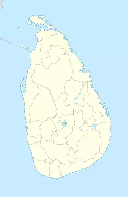 Yapahuwa is located in Sri Lanka