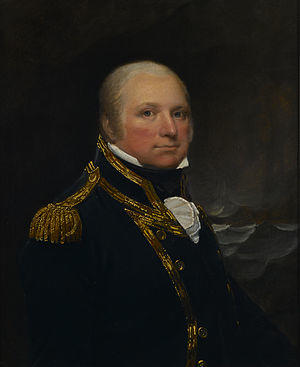 Portrait of John Cooke in uniform, painted circa 1797–1803 by Lemuel Francis Abbott.