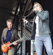 Johnny Hates Jazz performing in June 2014.