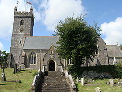 St. Bartholomew's church, Yealmpton (2) - geograph.org.uk - 1420127.jpg