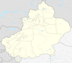 Maralbexi is located in Xinjiang