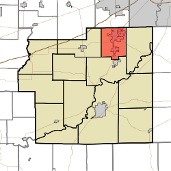 Location in Morgan County