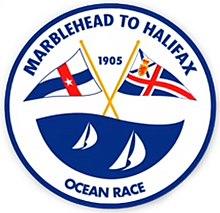 Official logo of the 2011 Marblehead to Halifax Ocean Race.jpg