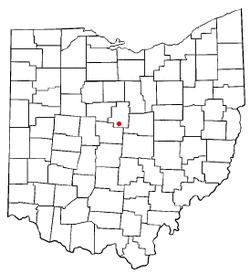 Location of Marengo, Ohio