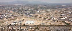 Tucson Airport from the sky, July 2013.jpg