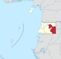 Location of Wele-Nzas