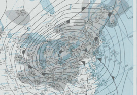 Great Blizzard 1978-01-26 weather map.png