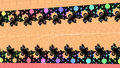 Part of parameter plane with external 5 rays landing on the Mandelbrot set.png