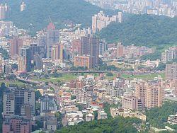 Wanshin Village, Wenshan District View from Maokong Gondola 20131002.jpg