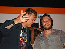 Roger Goode (right)
