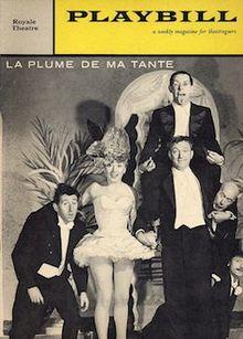 Plume de ma Tante 1960 playbill.jpg