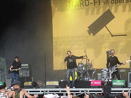 Hard-Fi at the 2006 Hurricane Festival in Germany