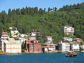 Riva creek in Beykoz district
