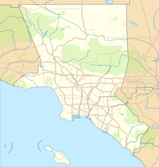 Sports in Los Angeles is located in the Los Angeles metropolitan area