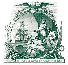 Emblem of the Society of the Friendly Sons of Saint Patrick.jpg