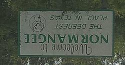 Welcome sign