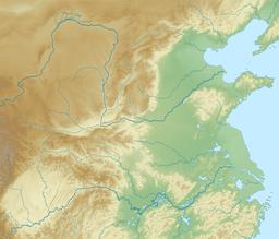 Huangshan .mw-parser-output .nobold{font-weight:normal}黄山 is located in North China Plain