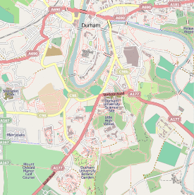 Van Mildert College, Durham is located in Durham, England