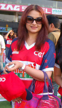 Sonia Agarwal at CCL T20 2011.jpg