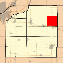 Location in Henry County