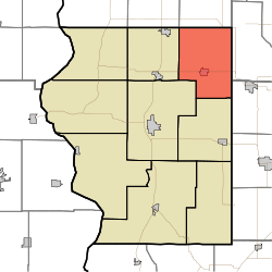 Location in Sullivan County