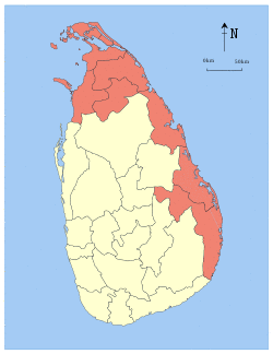 Location within Sri Lanka