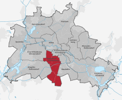 Berlin Bezirk Tempelhof-Schöneberg (labeled).svg