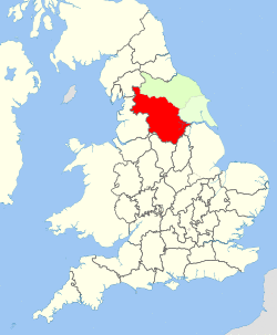 West Riding locator in England.svg