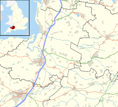 Somerset Levels is located in Somerset Levels