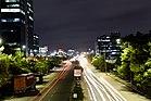 Long exposure shot on Inorbit Mall Road, Hyderabad.jpg