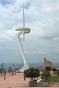 Montjuic communications tower, August 2014 (16).jpg
