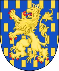 Walramian Nassau Arms with crowned lion