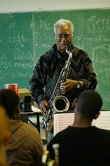 Kidd Jordan at Luscher School