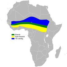 Pinarocorys erythropygia distribution map.png