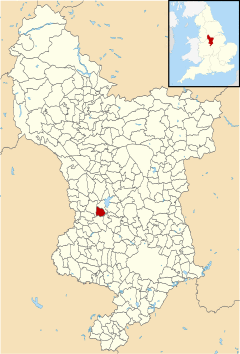 Derbyshire UK parish map highlighting Atlow.svg