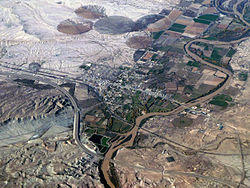 Aerial photograph of Green River