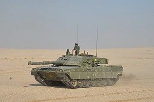 Italian Army - 4th Tank Regiment - Ariete tank in Qatar.jpg