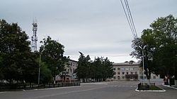 Administration building in Dalnerechensk
