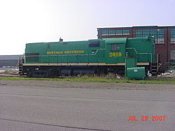 Buffalo Southern Railroad Locomotive 2010.jpg