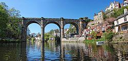 Knaresborough Viaduct from River Nidd.jpg