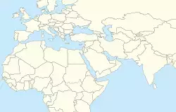 Muscat is located in Middle East