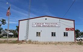 Cheraw's VFD and town office.