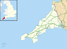 RAF St Eval is located in Cornwall