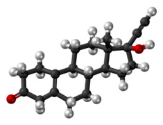 Noretynodrel molecule ball.png