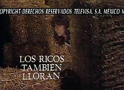 Los ricos también lloran title card.jpg