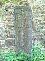 Crusader's gravestone Marlfield churchyard June 2010.jpg