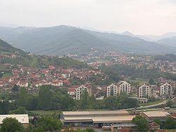 Panoramic view of Brus