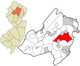 Location in Morris County and the state of New Jersey.