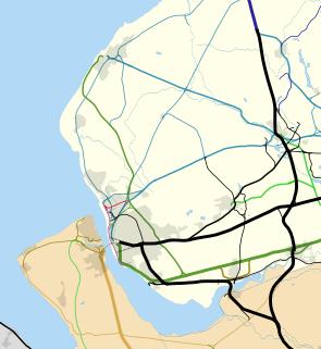 Liverpool–Manchester lines is located in Merseyside
