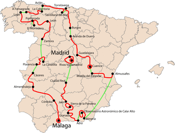 Overview of the stages